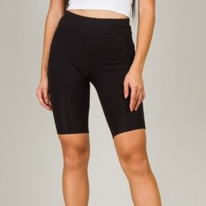 Bonita black biker shorts
